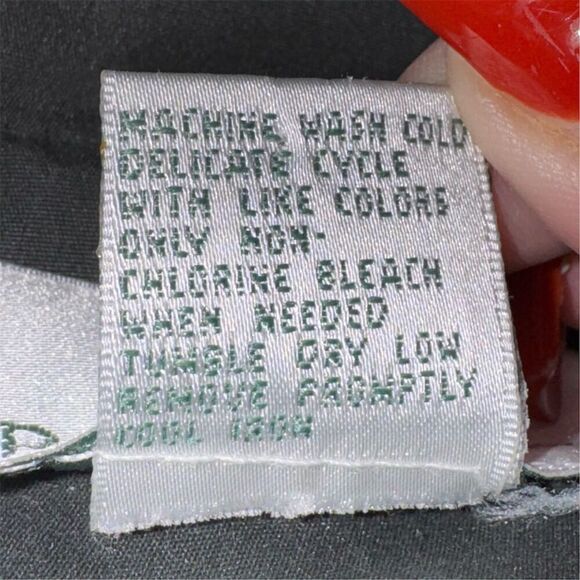 Bill Blass Vintage Men's XL Green Black Windbreaker Jacket Full Zip Casual - Picture 6 of 11